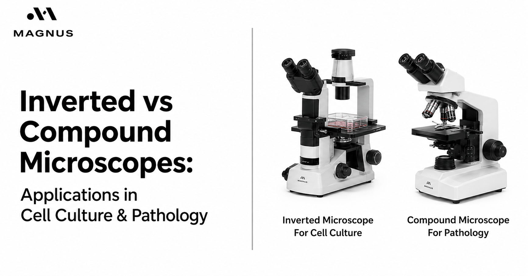 Inverted vs Compound Microscopes: Applications in Cell Culture & Pathology